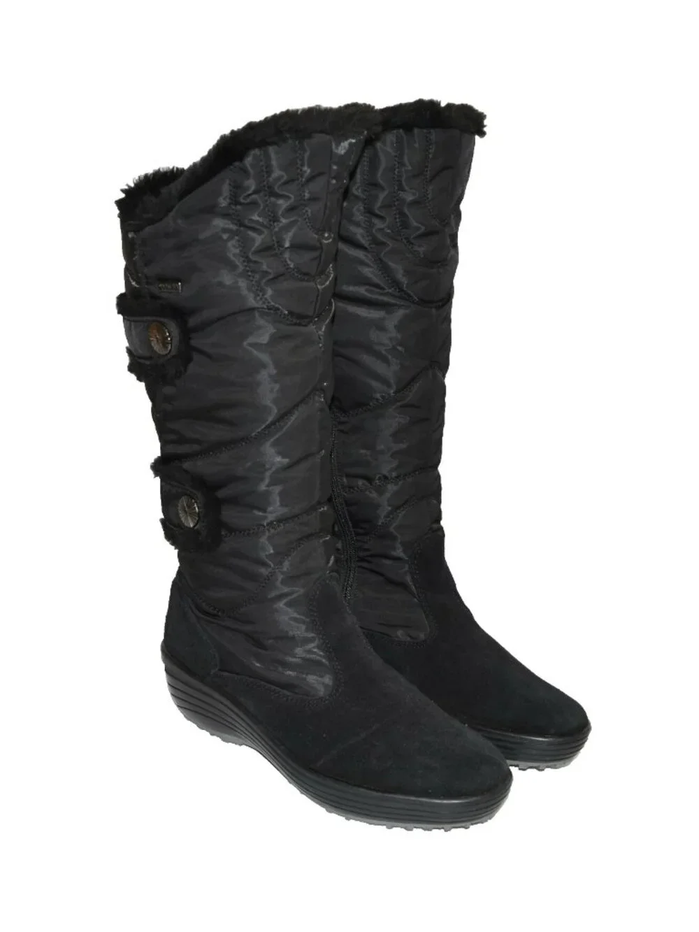 New! Pajar Carmin Waterproof Faux Fur Boot Black Size 42 EUR 11 US DD17